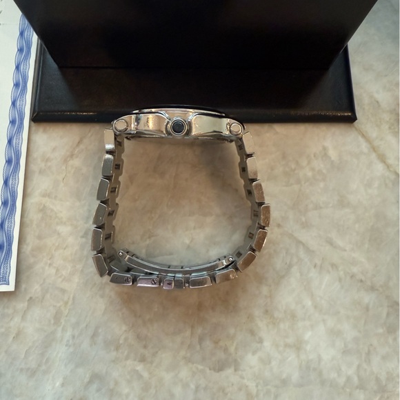 Chopard Happy Sport 36mm Watch with diamonds and blue sapphires - Picture 6 of 16